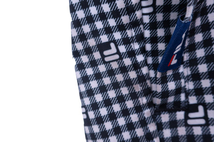 FILA GOLF(フィラゴルフ) パンツ 白黒チェック メンズ 86 A-5