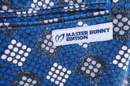 MASTER BUNNY EDITION(マスターバニーエディション) パンツ 青総柄 メンズ 6 158-6231005 A-6
