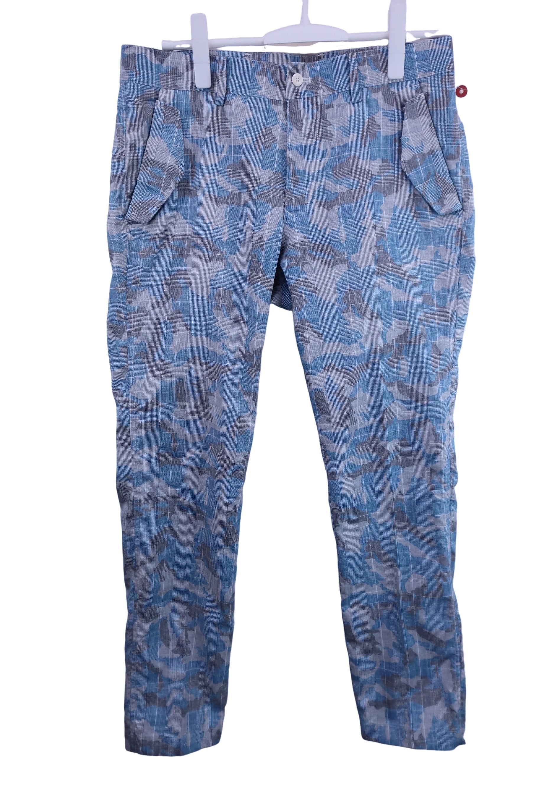 BEAMS GOLF(ビームスゴルフ) パンツ 青カモフラ柄 メンズ 44 A-1