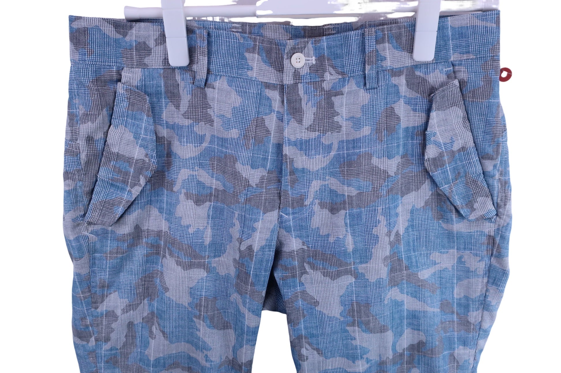 BEAMS GOLF(ビームスゴルフ) パンツ 青カモフラ柄 メンズ 44 A-2