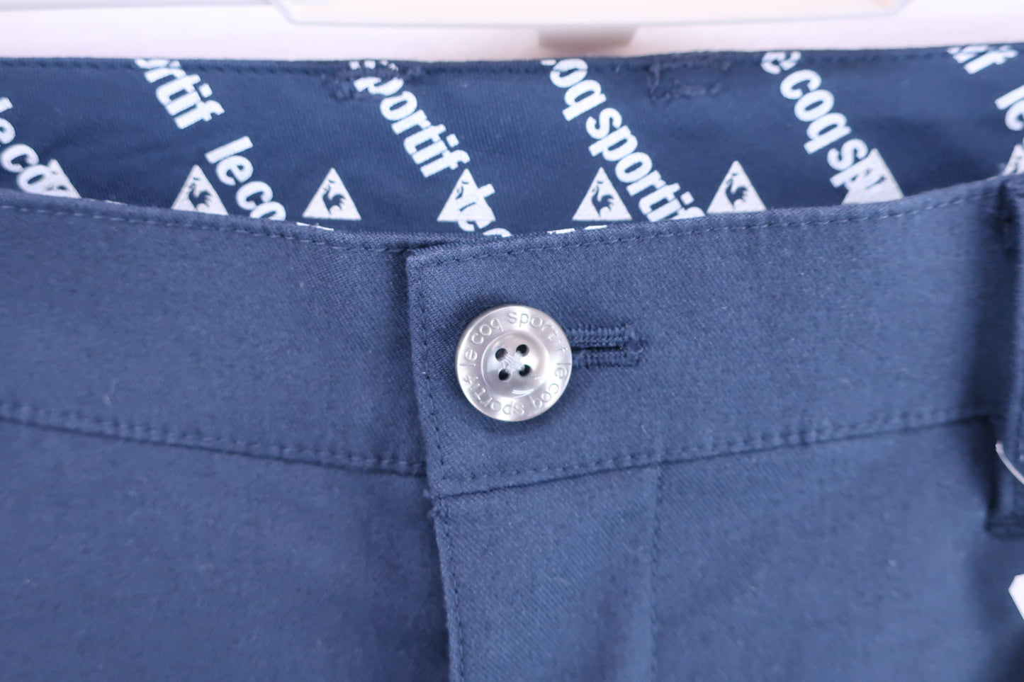 le coq sportif(ルコックスポルティフ) パンツ ネイビー メンズ 82 QGMQJD05 A-3