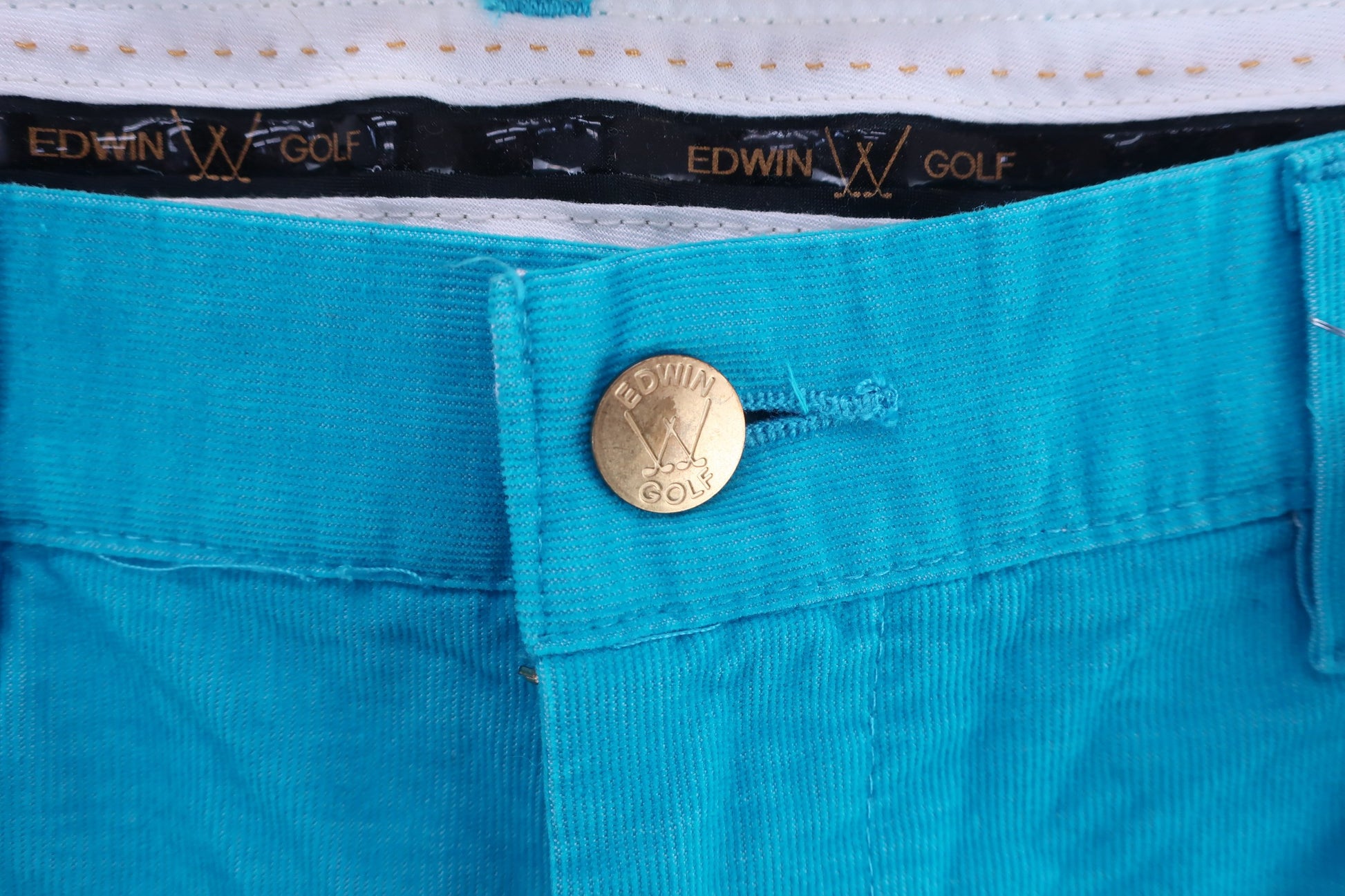 EDWIN GOLF(エドウィンゴルフ) パンツ 水色 メンズ L A-3