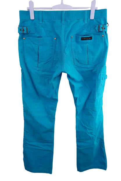 EDWIN GOLF(エドウィンゴルフ) パンツ 水色 メンズ L A-4