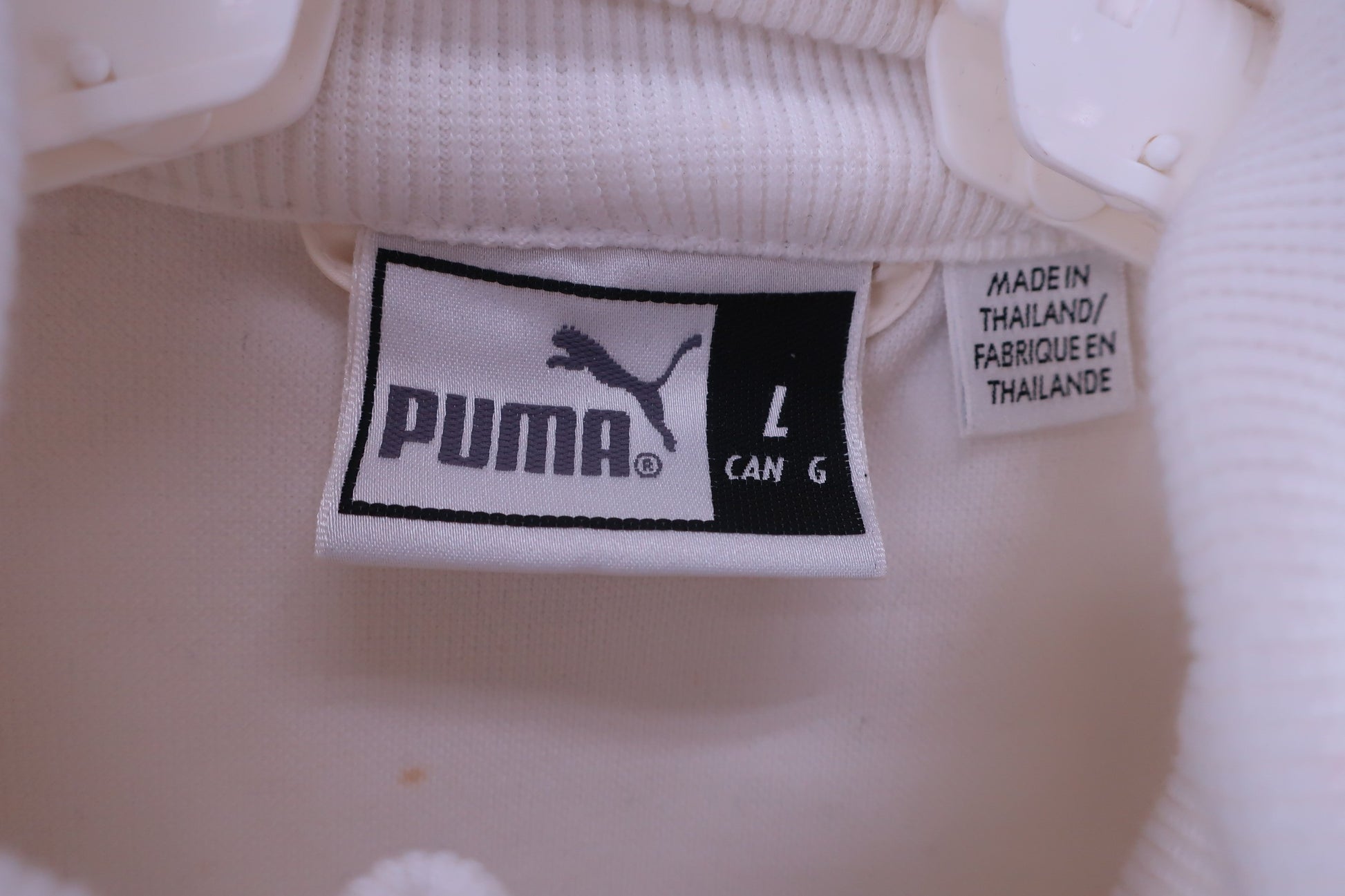 PUMA(プーマ) ジップアップベスト 白 メンズ L B-2