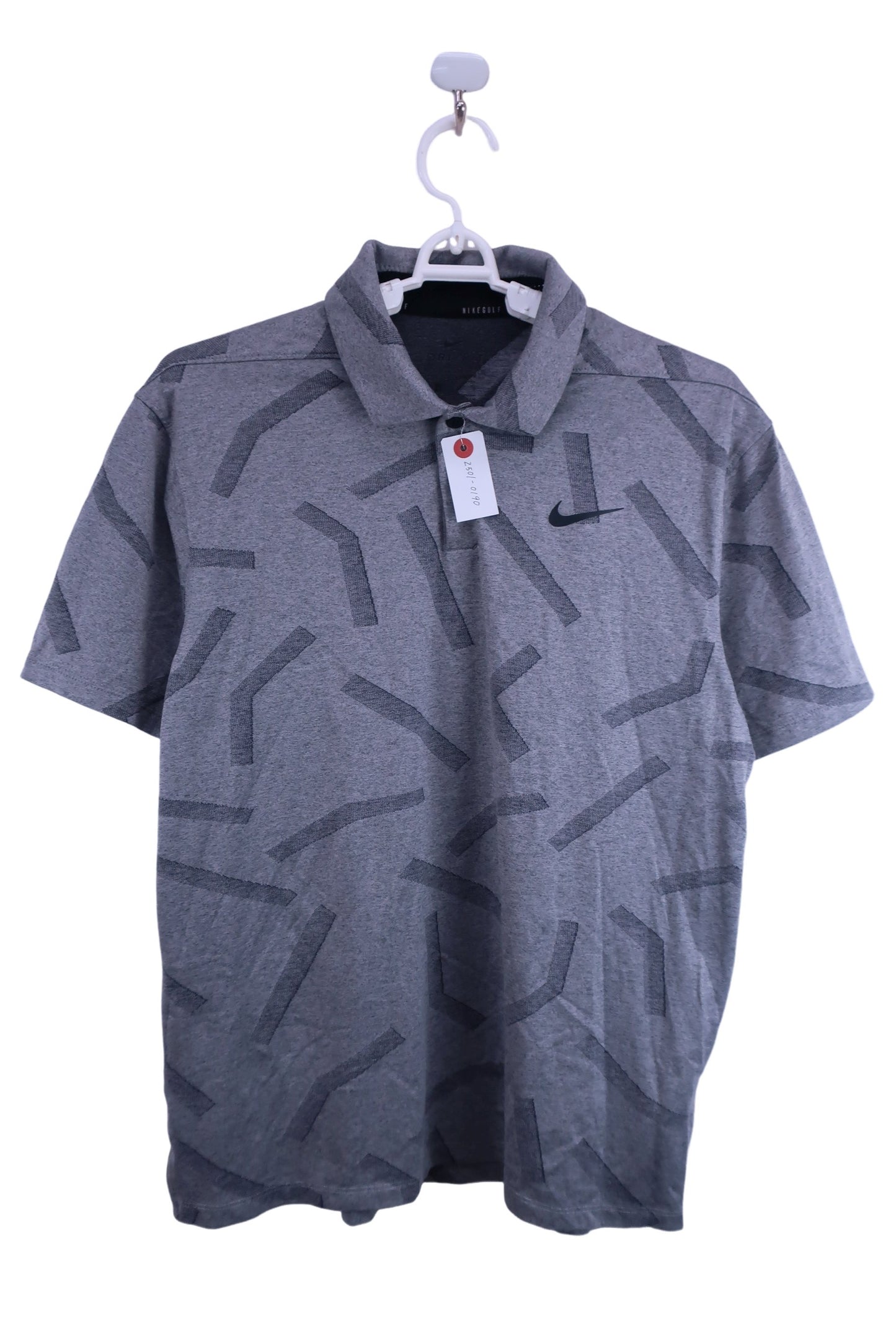 NIKE GOLF(ナイキゴルフ) ポロシャツ グレー メンズ L A-1