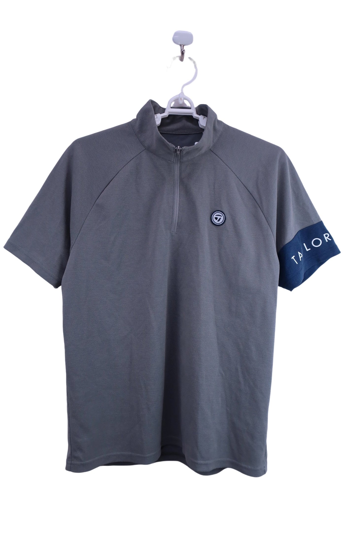 TaylorMade(テーラーメイド) ハーフジップシャツ グレー メンズ M B-1