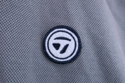 TaylorMade(テーラーメイド) ハーフジップシャツ グレー メンズ M B-2