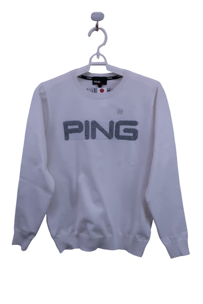 PING(ピン) トレーナー 白 レディース S 622-2270800 A-1