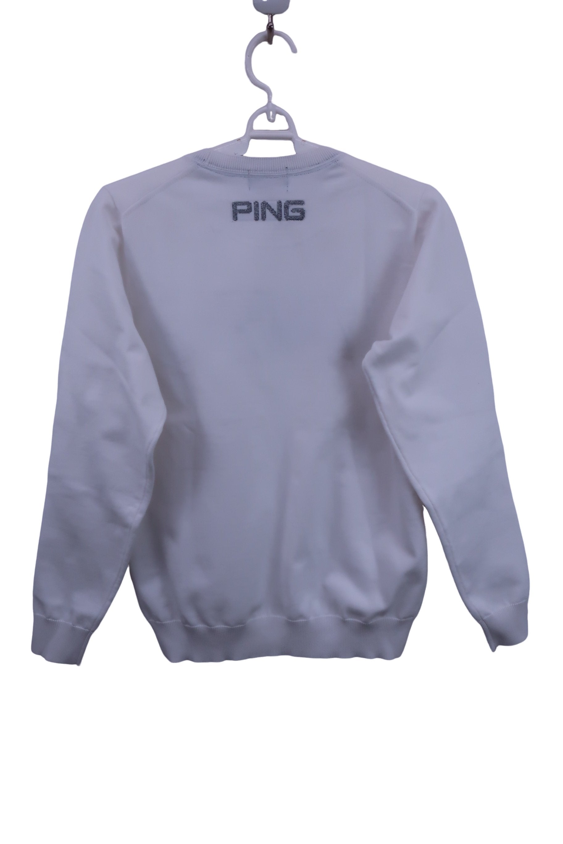 PING(ピン) トレーナー 白 レディース S 622-2270800 A-4