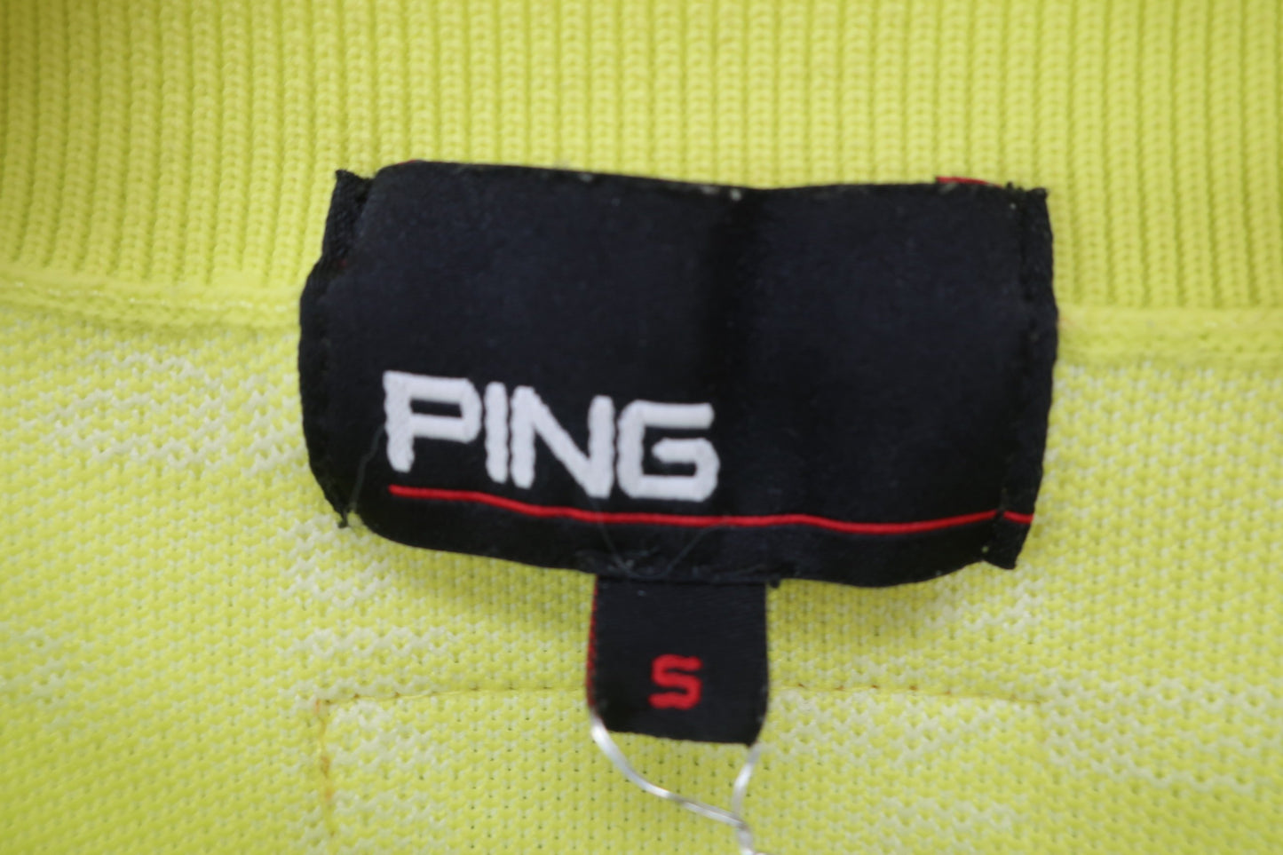 PING(ピン) トレーナー 黄色白文字柄 レディース S 622-3270890 A-2