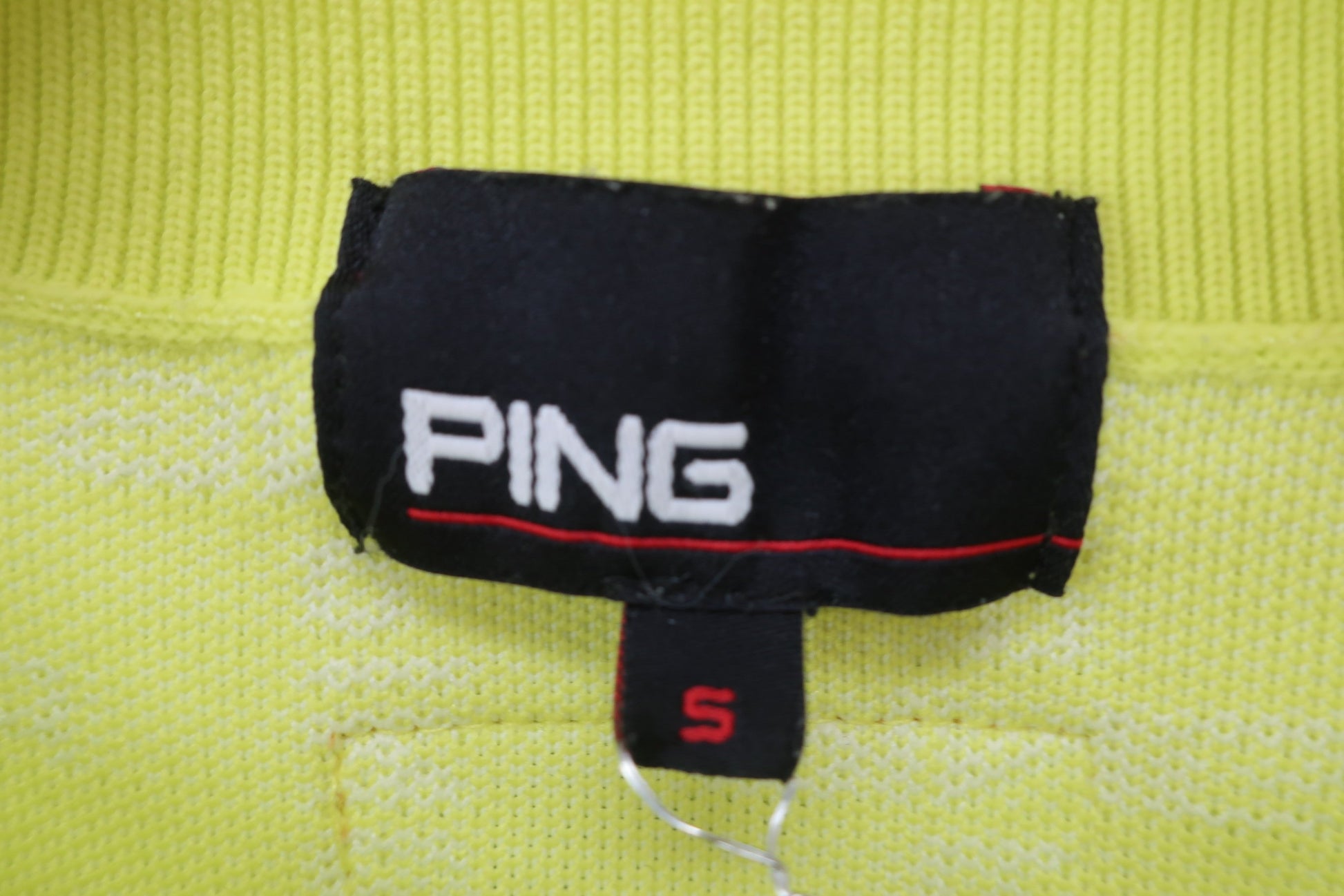 PING(ピン) トレーナー 黄色白文字柄 レディース S 622-3270890 A-2