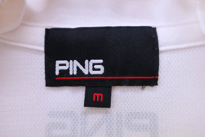 PING(ピン) ポロシャツ 白 レディース M A-4