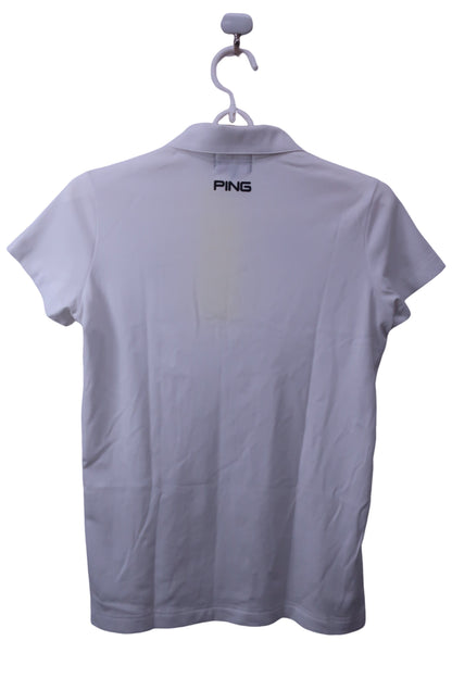 PING(ピン) ポロシャツ 白 レディース M A-5