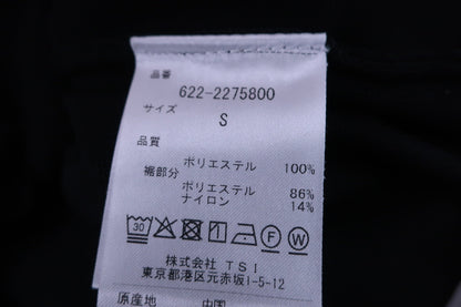 PING(ピン) 半袖モックネックシャツ 黒 レディース S 622-2275800 B-7