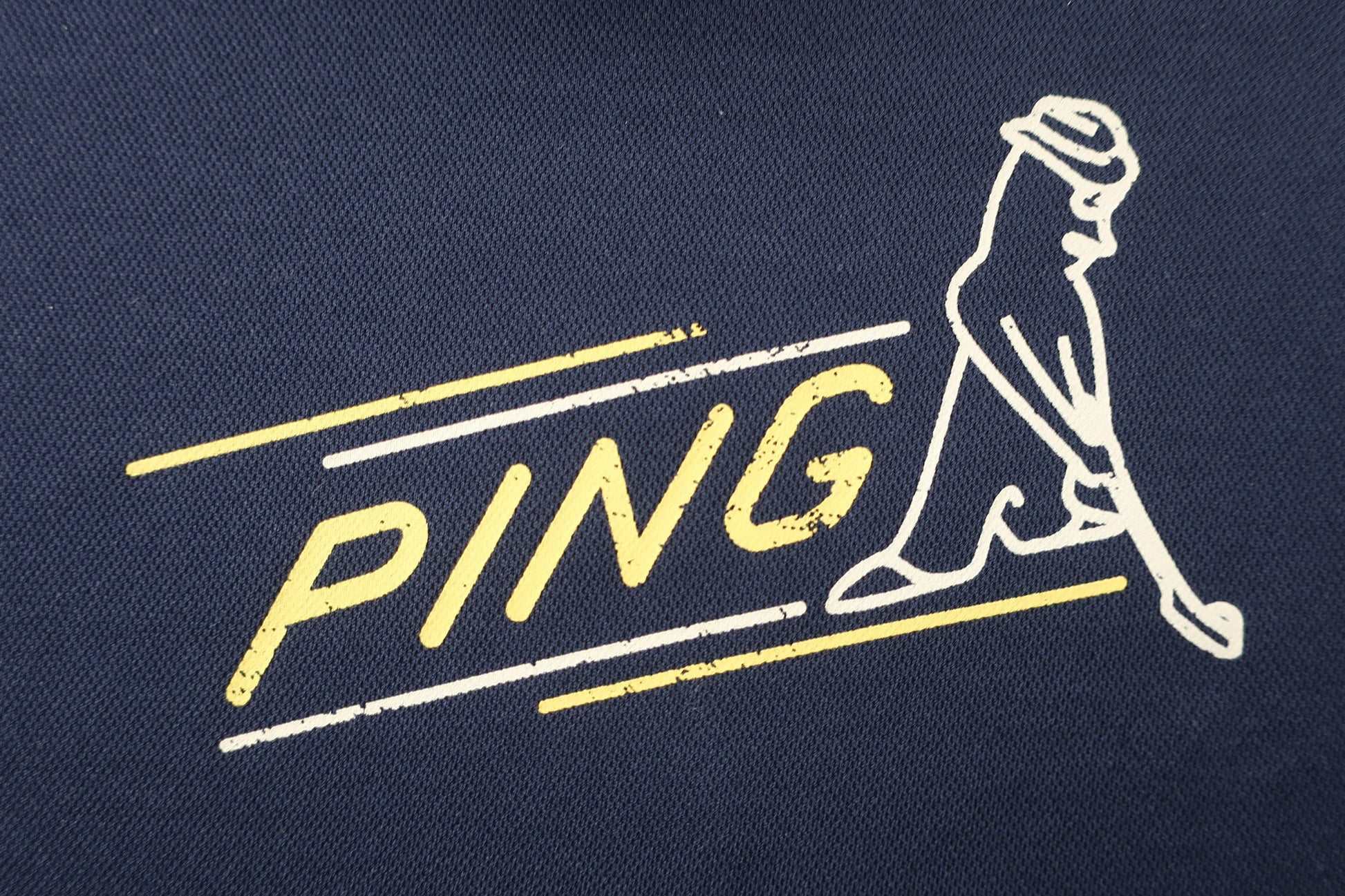 PING(ピン) 半袖モックネックシャツ ネイビー レディース S 622-3168312 A-2