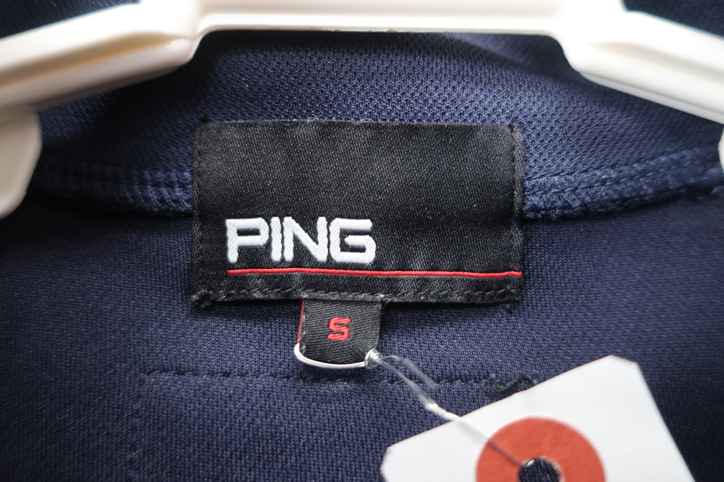 PING(ピン) 半袖モックネックシャツ ネイビー レディース S 622-3168312 A-4