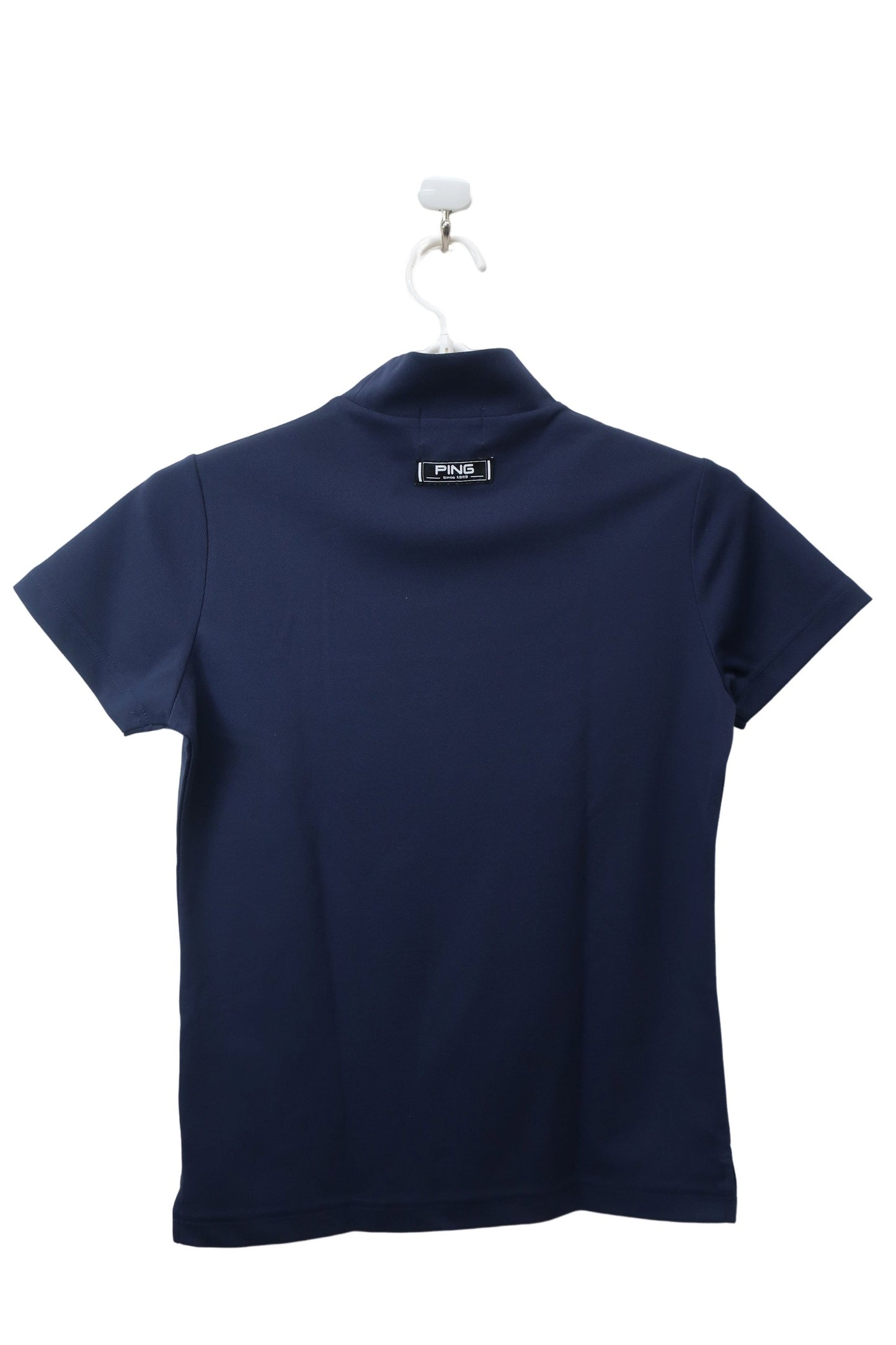 PING(ピン) 半袖モックネックシャツ ネイビー レディース S 622-3168312 A-5