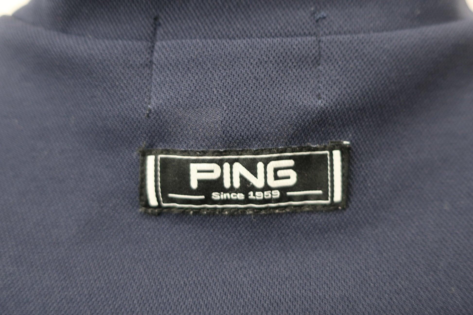PING(ピン) 半袖モックネックシャツ ネイビー レディース S 622-3168312 A-6
