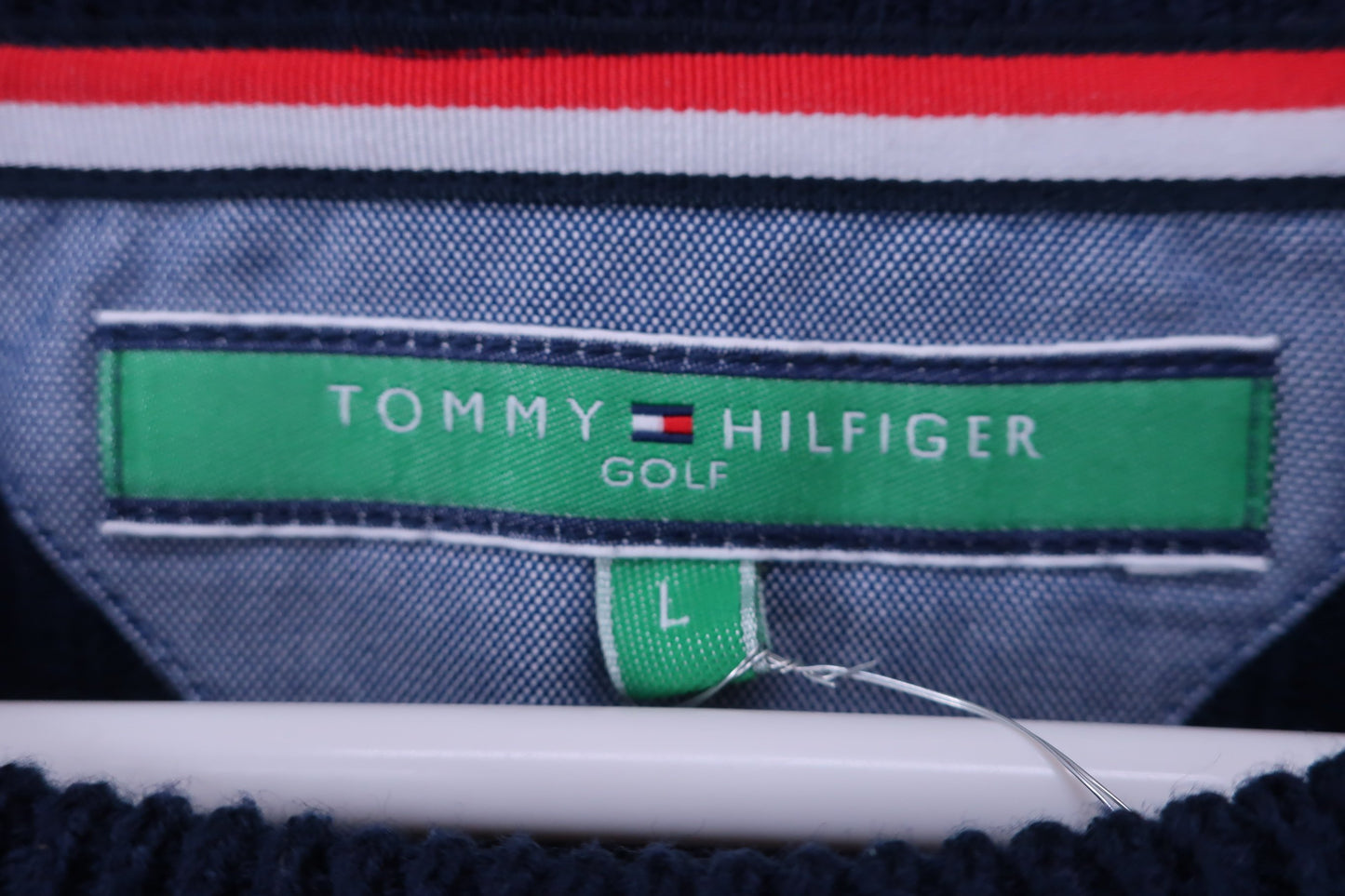 TOMMY HILFIGER GOLF(トミーヒルフィガーゴルフ) セーター ネイビー メンズ L A-3