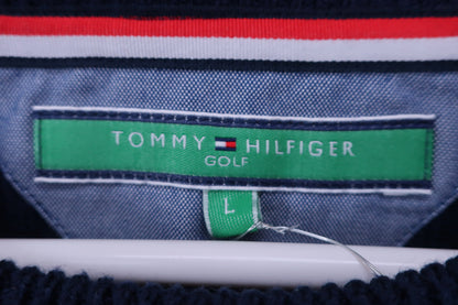 TOMMY HILFIGER GOLF(トミーヒルフィガーゴルフ) セーター ネイビー メンズ L A-3