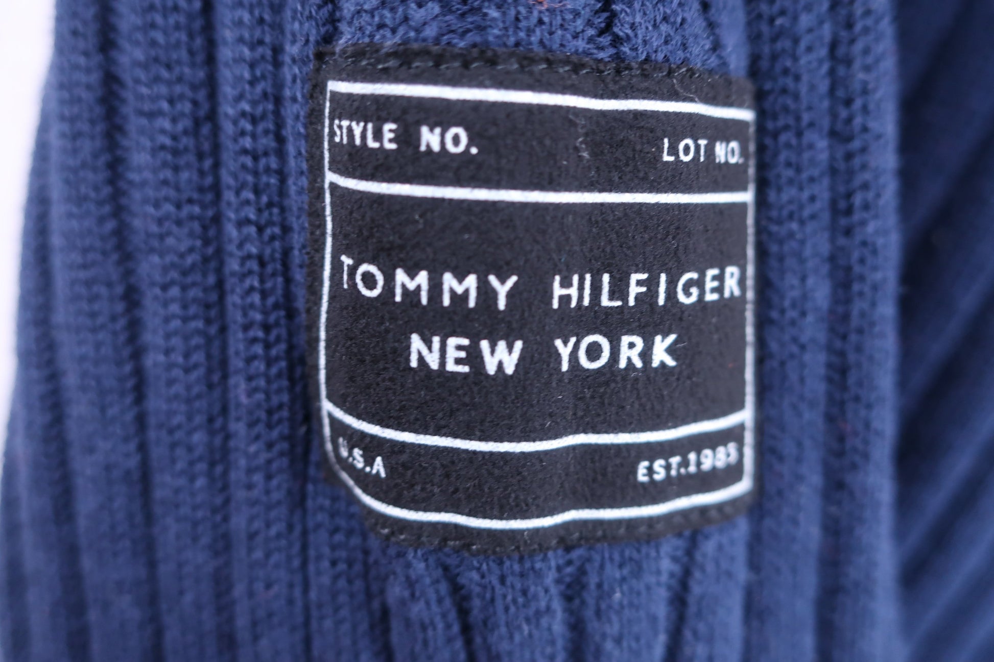TOMMY HILFIGER GOLF(トミーヒルフィガーゴルフ) セーター ネイビー メンズ L A-5