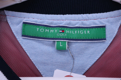 TOMMY HILFIGER GOLF(トミーヒルフィガーゴルフ) スニード 赤 メンズ L A-3