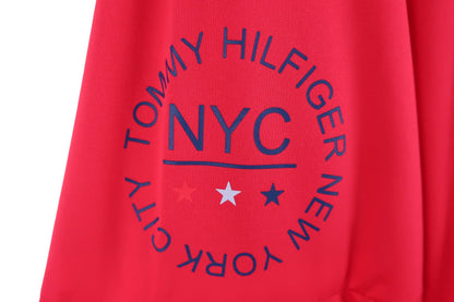 TOMMY HILFIGER GOLF(トミーヒルフィガーゴルフ) スニード 赤 メンズ L A-4