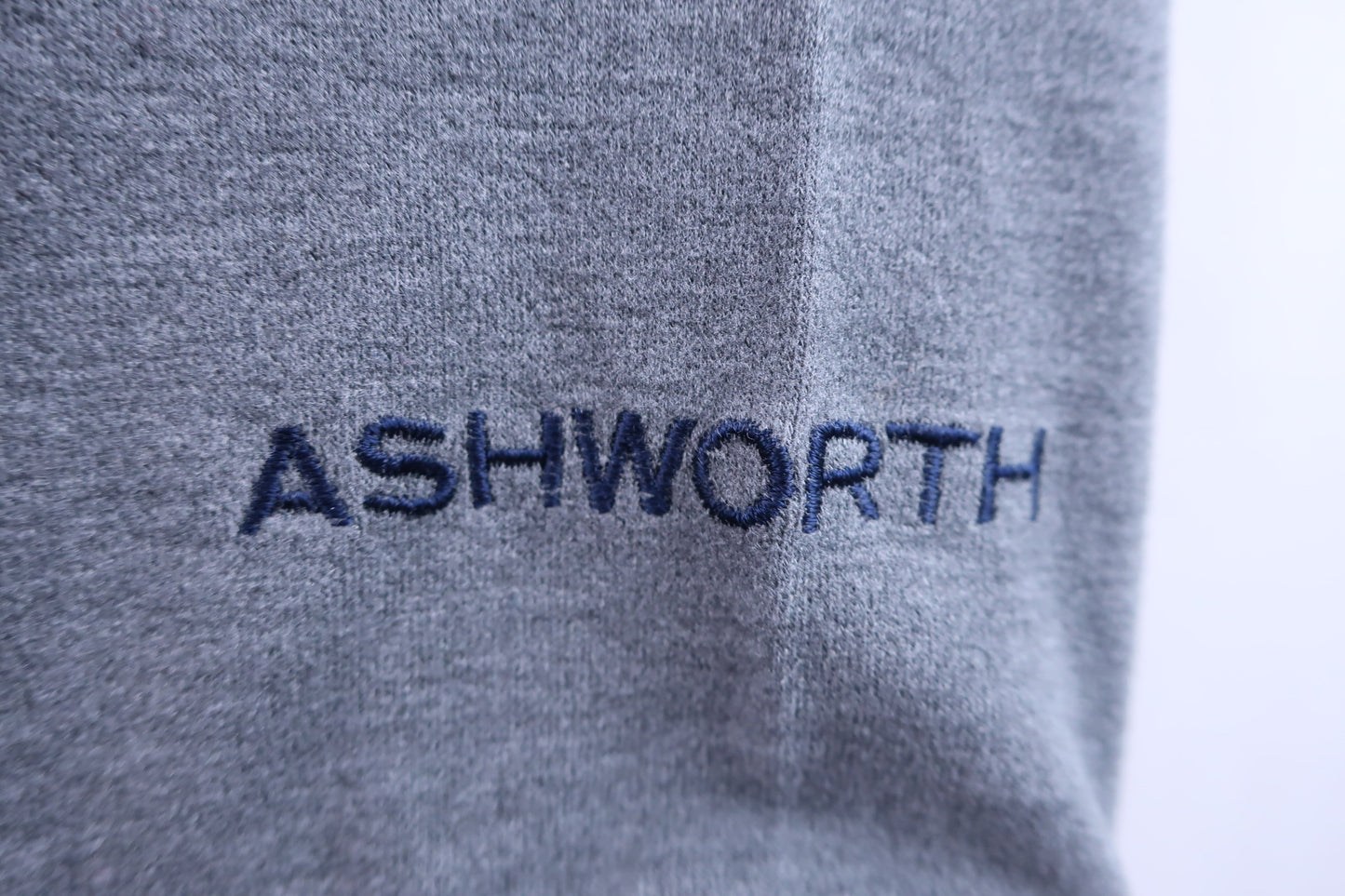 ASHWORTH(アシュワース) ハイネックシャツ グレー メンズ L A-3