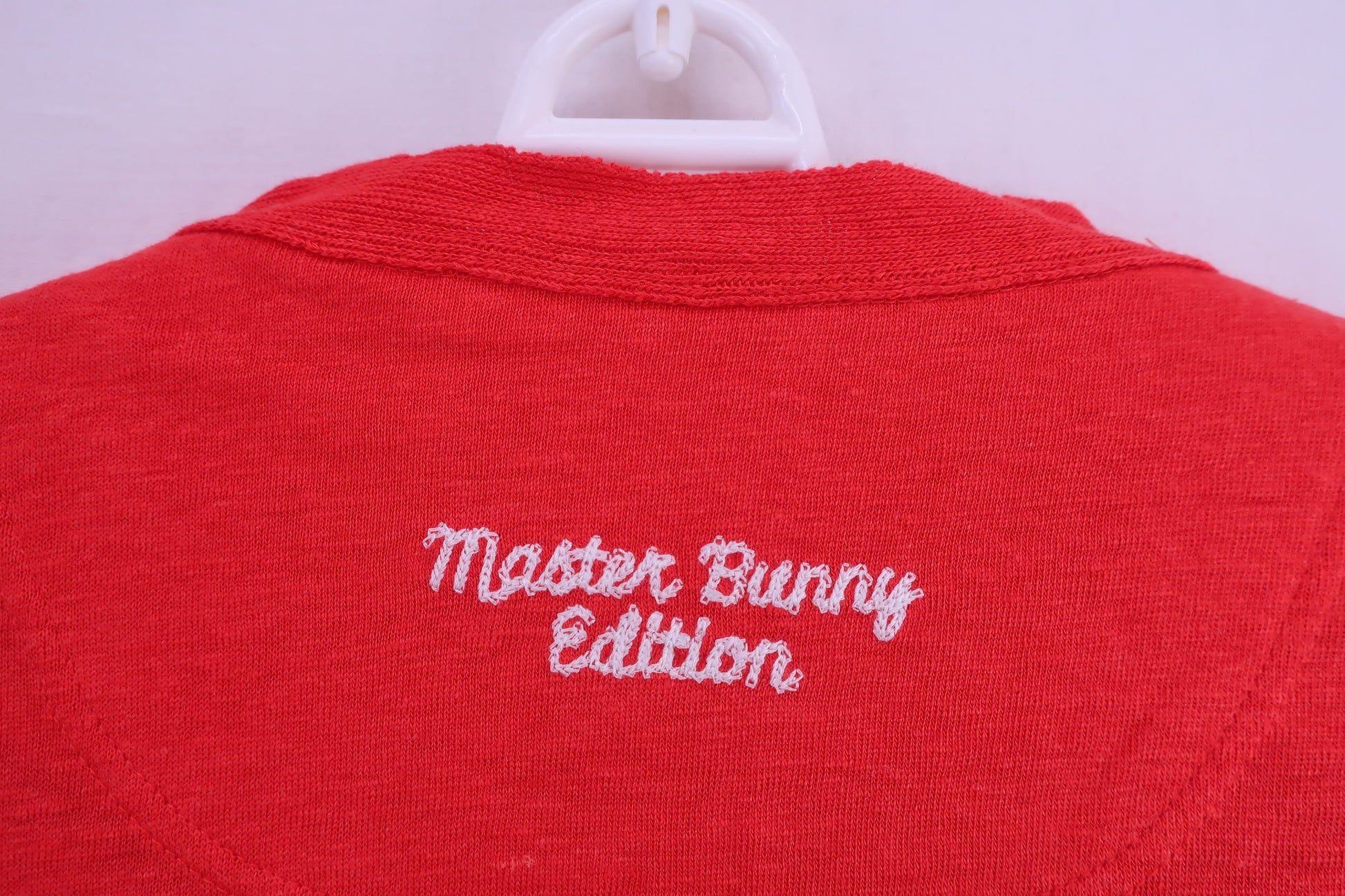MASTER BUNNY EDITION(マスターバニーエディション) カーディガン 赤 メンズ 6 158-8162203 B-6
