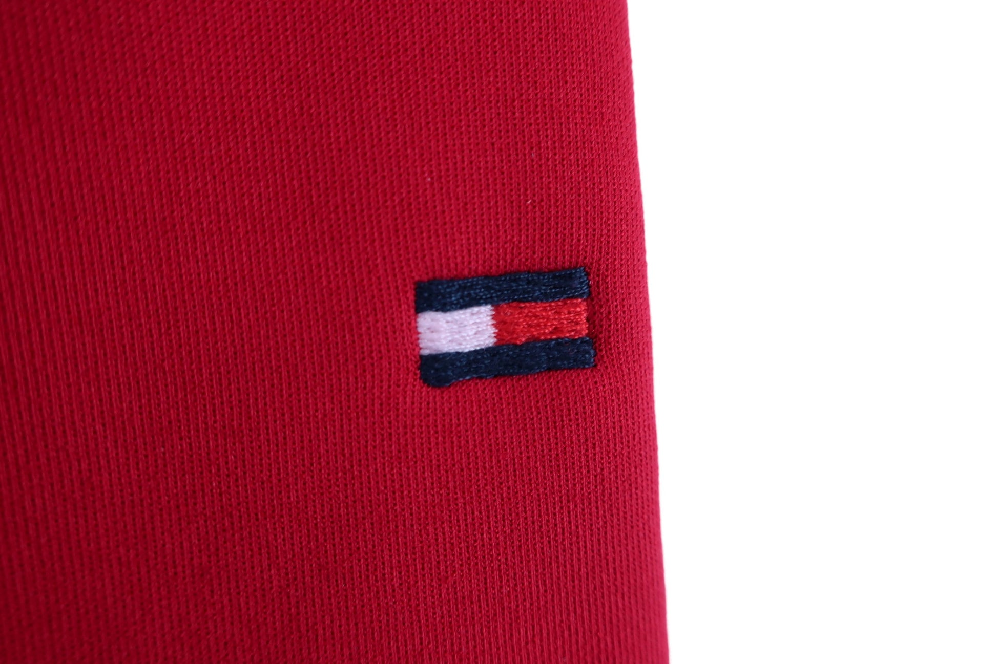 TOMMY HILFIGER GOLF(トミーヒルフィガーゴルフ) 長袖ポロシャツ ワインレッド メンズ L B-5