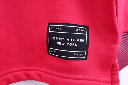 TOMMY HILFIGER GOLF(トミーヒルフィガーゴルフ) 長袖ポロシャツ ワインレッド メンズ L B-9
