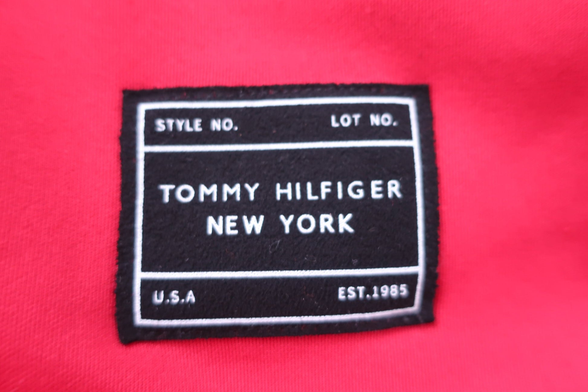 TOMMY HILFIGER GOLF(トミーヒルフィガーゴルフ) 長袖ポロシャツ ワインレッド メンズ L B-10