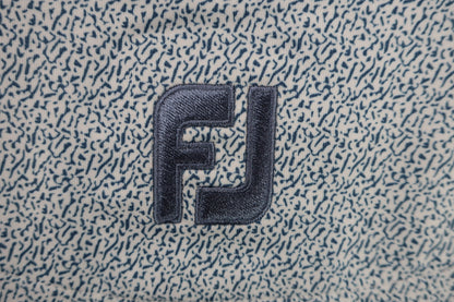 FOOTJOY(フットジョイ) 長袖モックネックシャツ 白青 メンズ L FJ-F18-S13 N-5