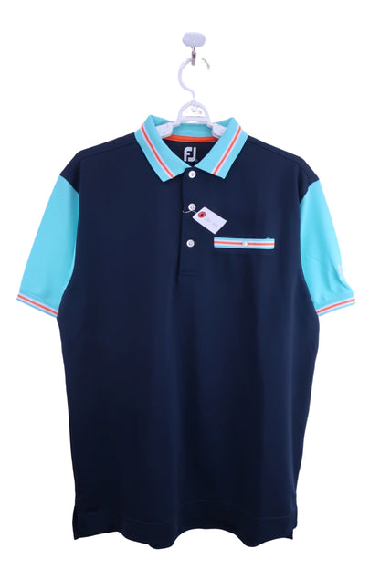 FOOTJOY(フットジョイ) ポロシャツ ネイビー メンズ L A-1