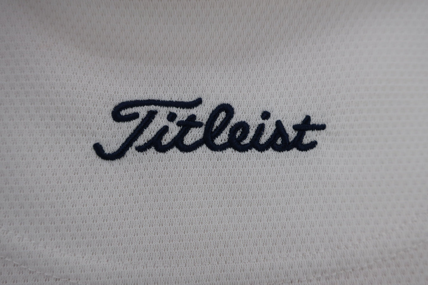 Titleist(タイトリスト) ポロシャツ 白オレンジ メンズ L B-6