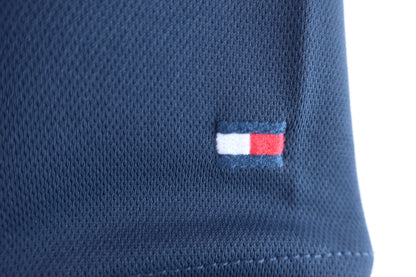 TOMMY HILFIGER GOLF(トミーヒルフィガーゴルフ) ポロシャツ 青 メンズ L N-5