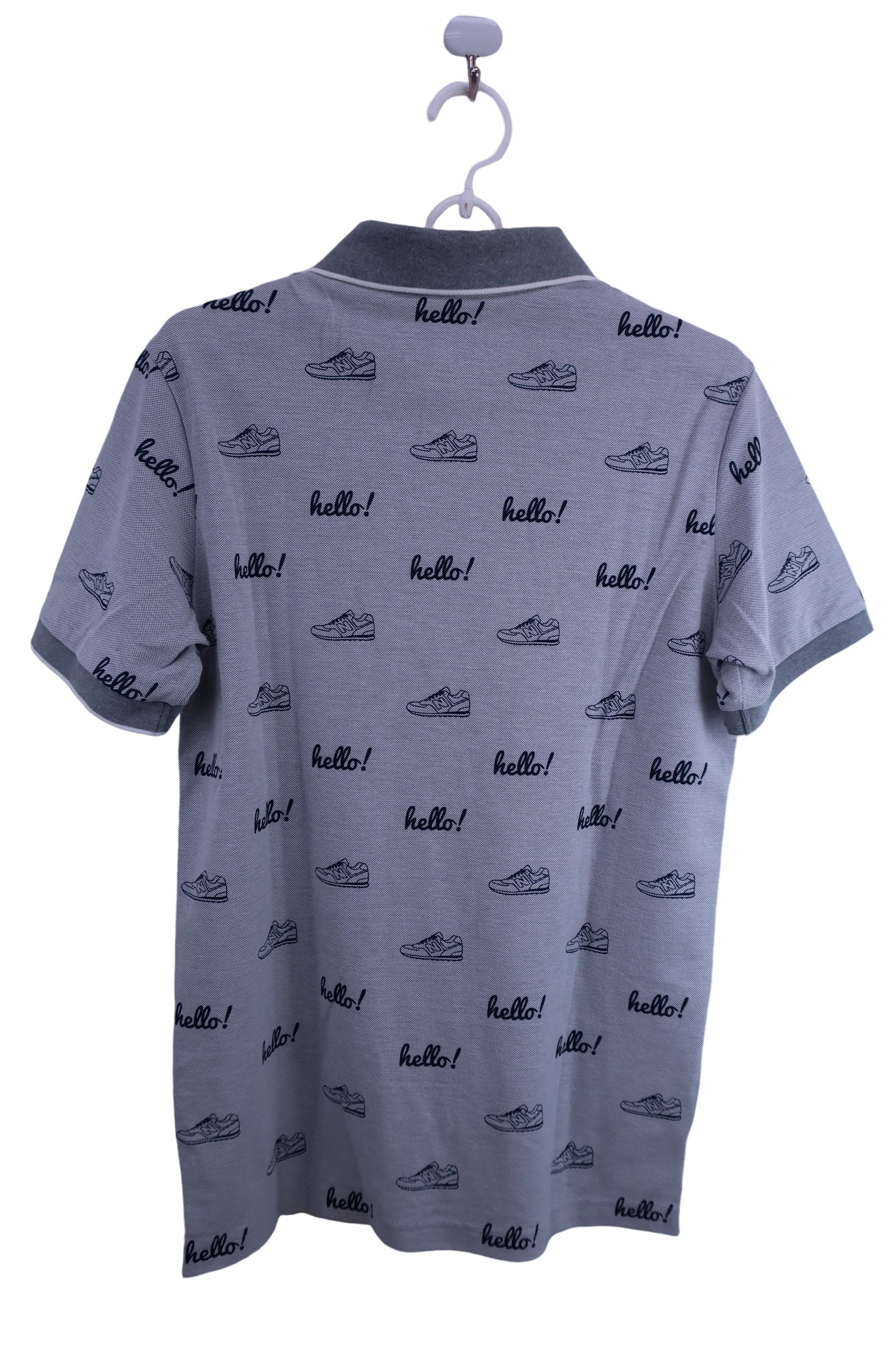 New Balance golf(ニューバランスゴルフ) ポロシャツ グレースニーカー柄 メンズ 6 012-7160017 A-4