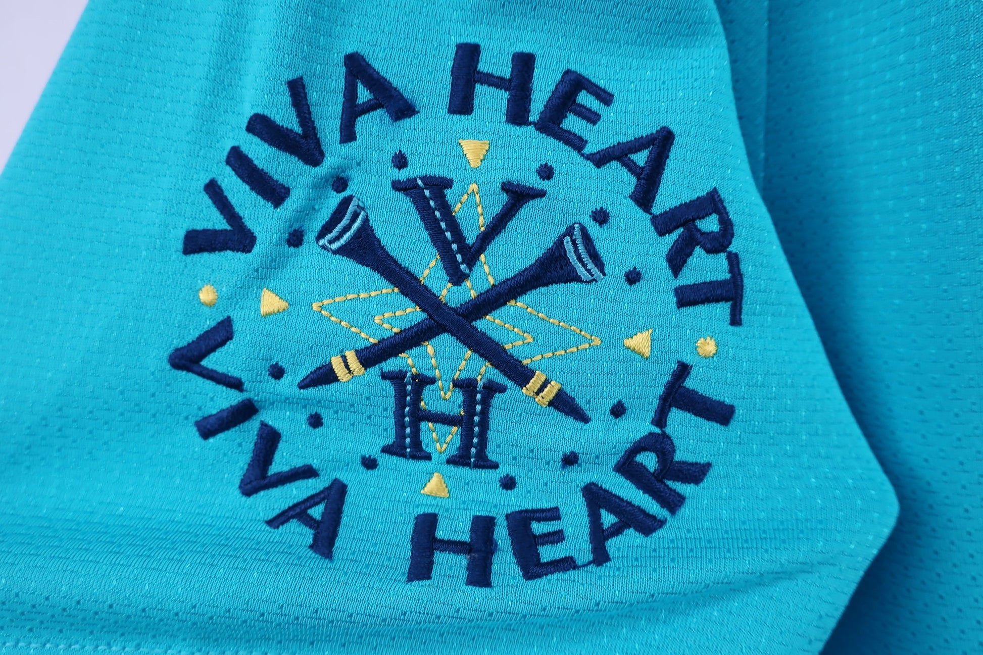 VIVA HEART(ビバハート) ポロシャツ 水色 メンズ 50 A-5