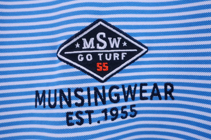 Munsingwear(マンシングウェア) ポロシャツ 青白 メンズ LL A-3