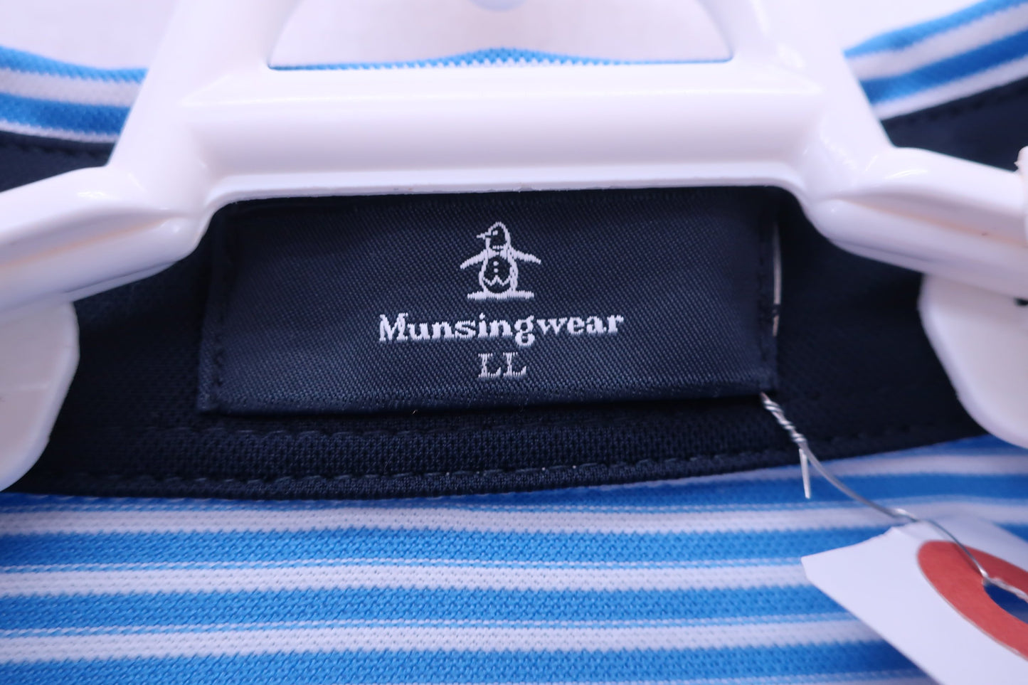 Munsingwear(マンシングウェア) ポロシャツ 青白 メンズ LL A-4