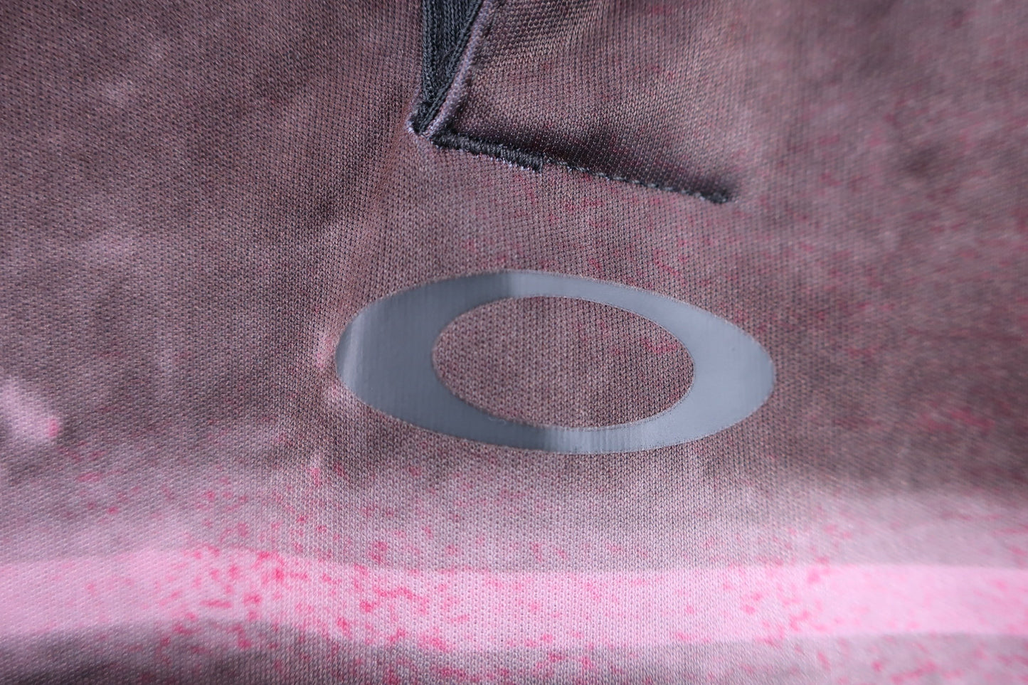 OAKLEY(オークリー) ポロシャツ グレー赤 メンズ L A-2