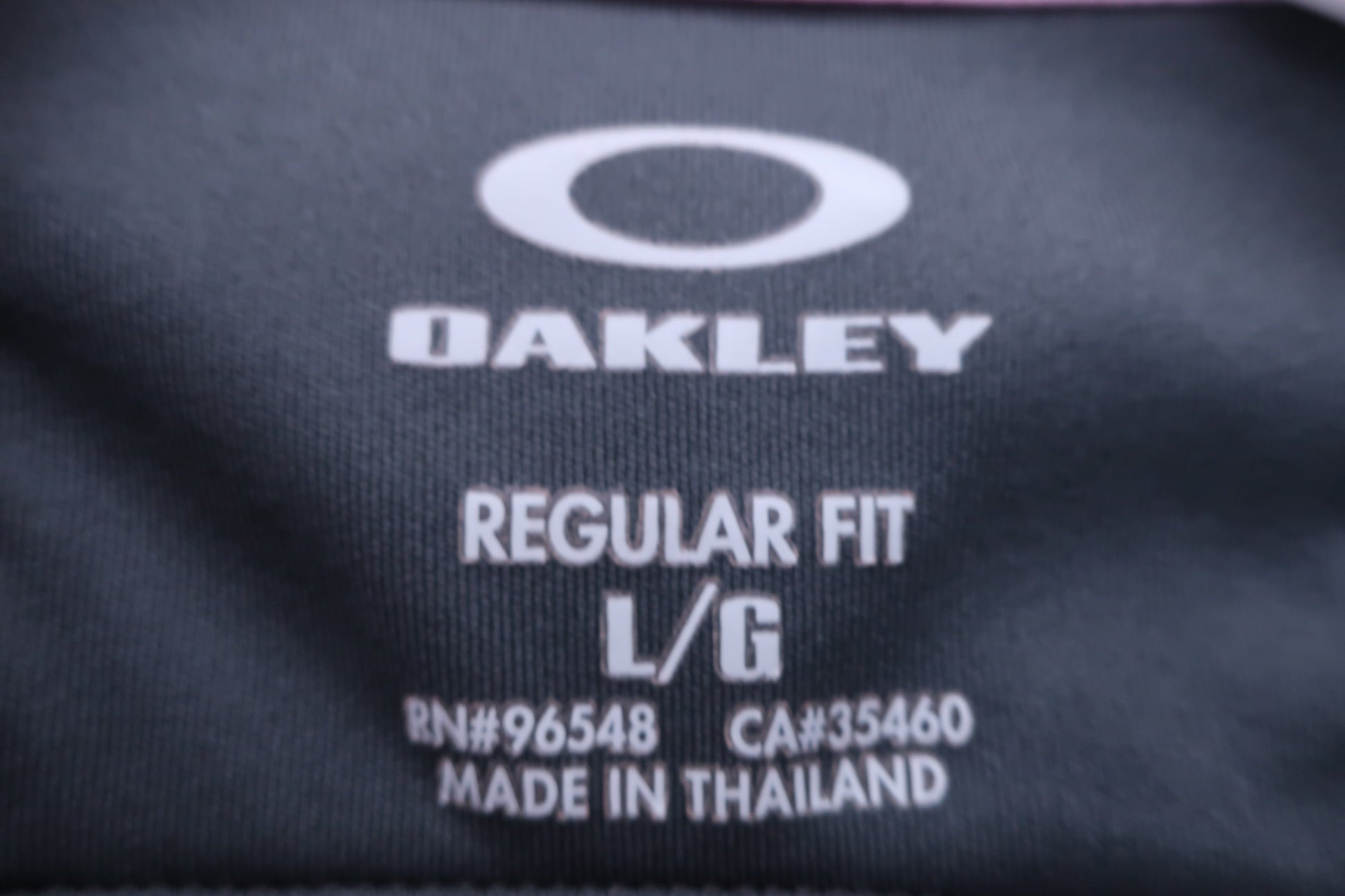 OAKLEY(オークリー) ポロシャツ グレー赤 メンズ L A-3