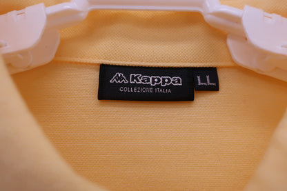 Kappa(カッパ) ポロシャツ 黄色 メンズ LL N-4