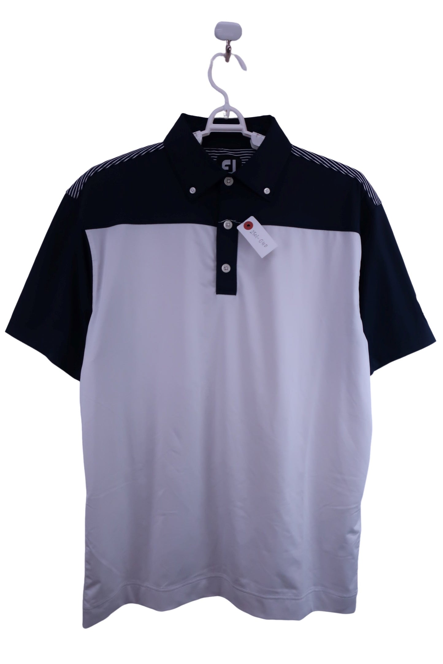 FOOTJOY(フットジョイ) ポロシャツ ネイビー白 メンズ L A-1