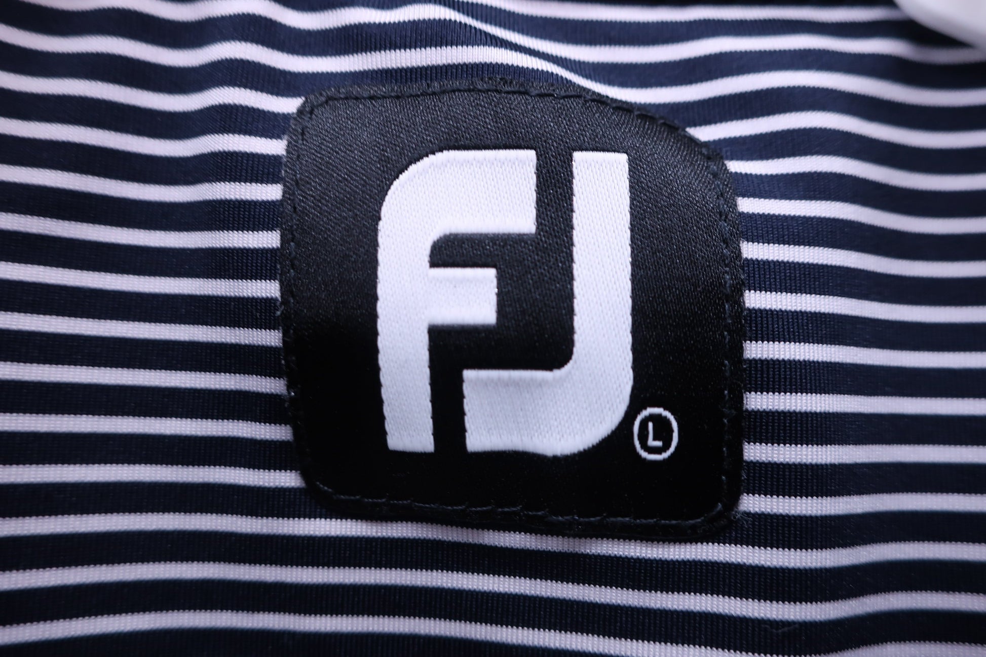 FOOTJOY(フットジョイ) ポロシャツ ネイビー白 メンズ L A-2