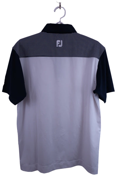 FOOTJOY(フットジョイ) ポロシャツ ネイビー白 メンズ L A-4