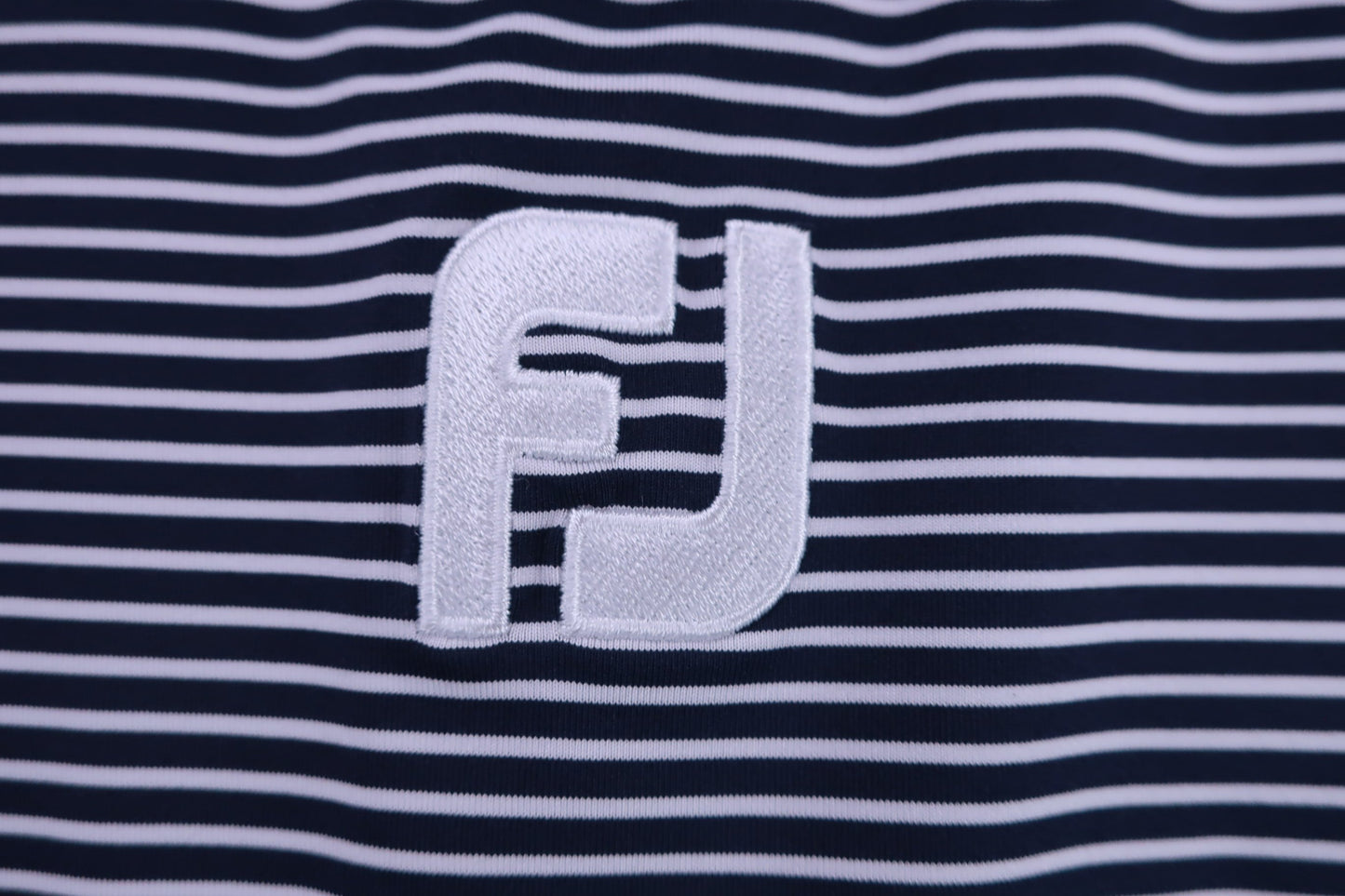 FOOTJOY(フットジョイ) ポロシャツ ネイビー白 メンズ L A-5