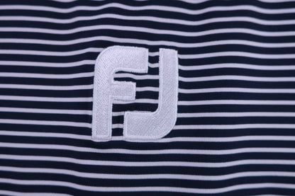 FOOTJOY(フットジョイ) ポロシャツ ネイビー白 メンズ L A-5