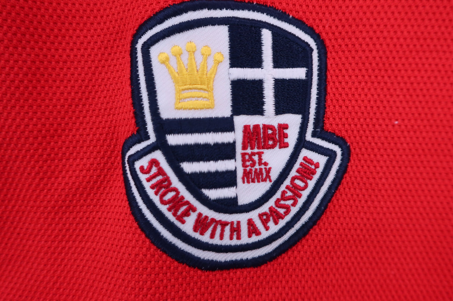 MASTER BUNNY EDITION(マスターバニーエディション) ポロシャツ 赤 メンズ 6 156-260600 A-3