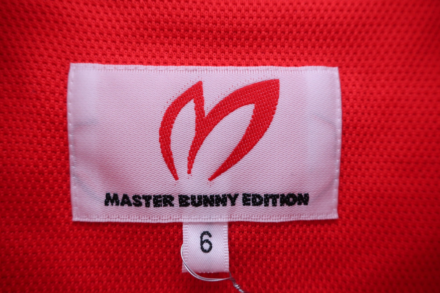 MASTER BUNNY EDITION(マスターバニーエディション) ポロシャツ 赤 メンズ 6 156-260600 A-4
